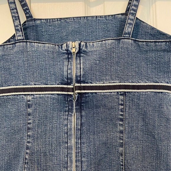 Limited Too Jean Sleeveless Mini Dress - Picture 5 of 6